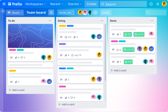 Trello platform