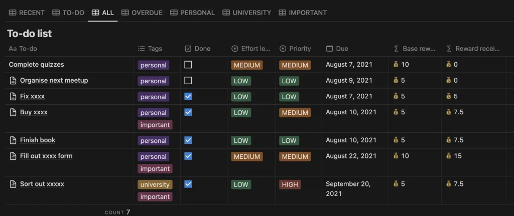 notion goals template