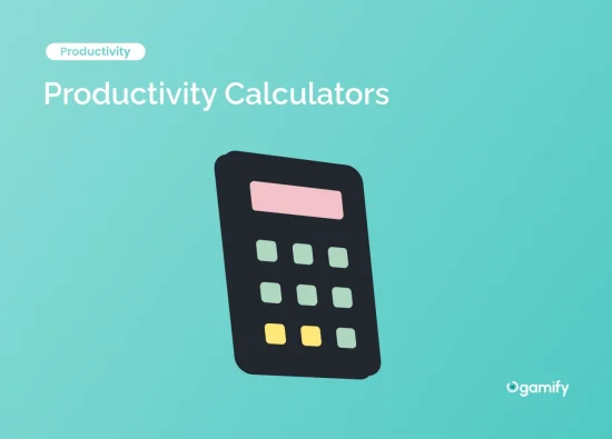 productivity calculators cover